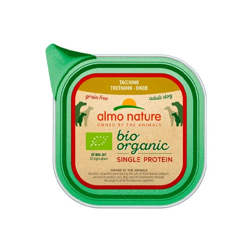 Almo Nature - Bio Organic Single Protein - Pute 1 Almo Nature - Bio Organic Single Protein - Pute