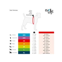 Curli Vest Harness Merino -Heimtierbedarf curli vest harness merino black 175267 0500 none