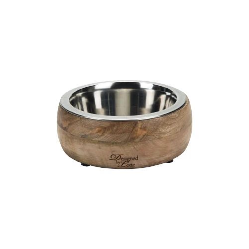 Designed By Lotte Futter- Und Trinknapf Mandira Aus Holz – Bild 3