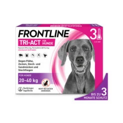 Frontline Tri-Act Gegen Zecken, Flöhe Und Fliegende Insekten Für Hunde -Heimtierbedarf frontline tri act fr hunde 5 10 kg 202499 0500 none