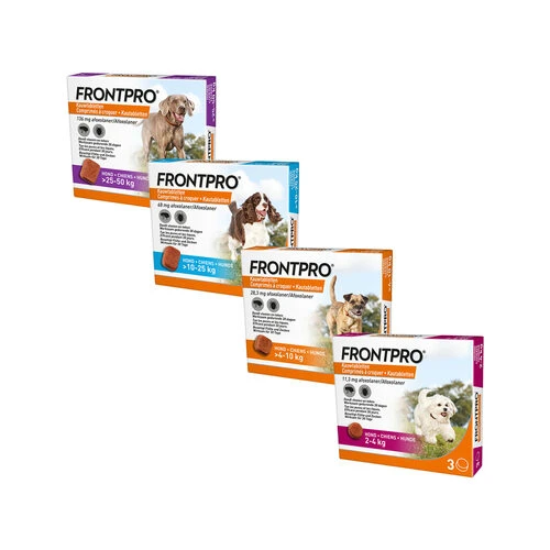 FRONTPRO Kautabletten Hund 1 FRONTPRO Kautabletten Hund