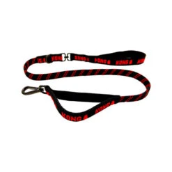 KONG Zero-Shock Leash - Schwarz