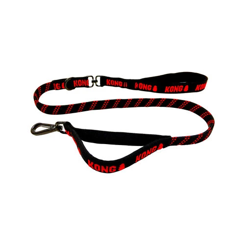 KONG Zero-Shock Leash - Schwarz 1 KONG Zero-Shock Leash - Schwarz