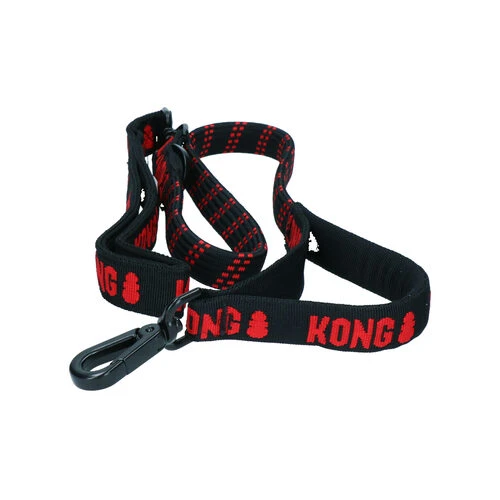 KONG Zero-Shock Leash - Schwarz 2 KONG Zero-Shock Leash - Schwarz – Bild 2
