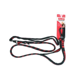 KONG Zero-Shock Leash - Schwarz 5 KONG Zero-Shock Leash - Schwarz -Heimtierbedarf kong zero shock leash zwart 178519 0500 none