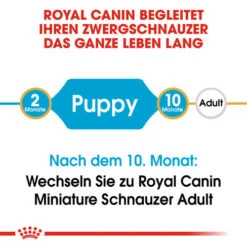 Royal Canin Mini Schnauzer Puppy - Hundefutter 10 Royal Canin Mini Schnauzer Puppy - Hundefutter -Heimtierbedarf royal canin mini schnauzer puppy hondenvoer 140155 0500 none
